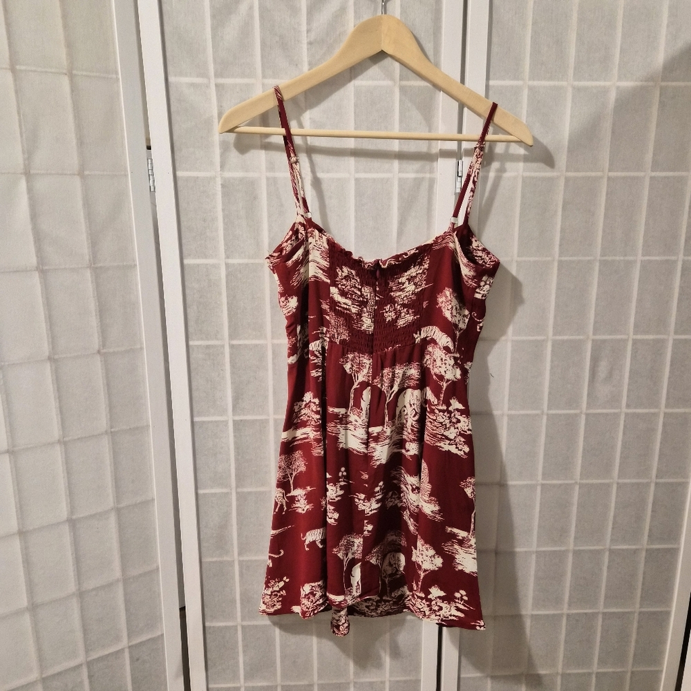 Reformation Red Mini Dres Sz 8 - Picture 5 of 8
